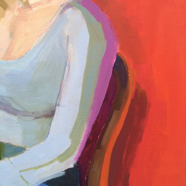 Original Figurative Portrait Painting by Eve Pettitt