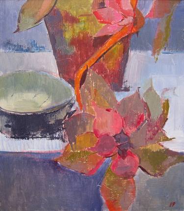 Original Modern Still Life Painting by Eve Pettitt