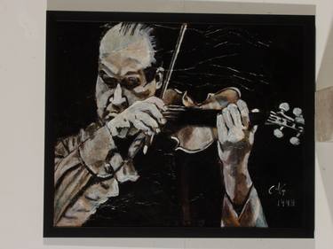 Print of Figurative Music Paintings by Chantal de Grasse