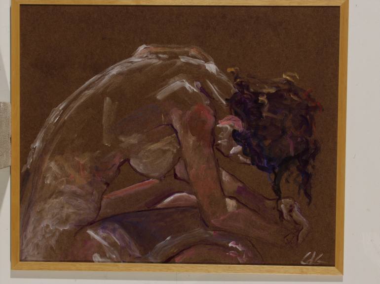 Print of Figurative Nude Paintings by Chantal De Grasse