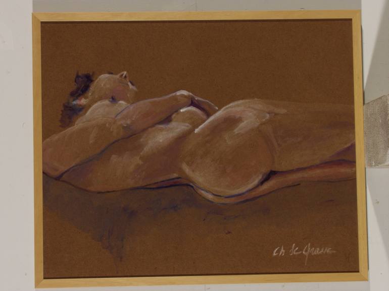 Print of Expressionism Nude Paintings by Chantal De Grasse