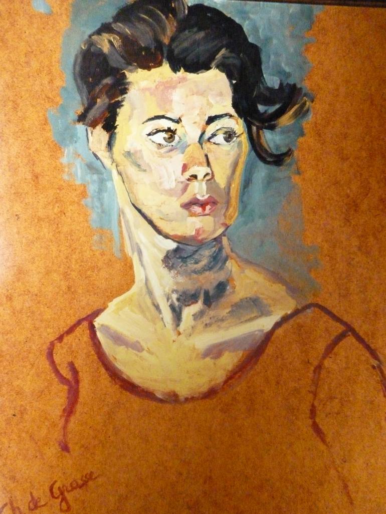 Print of Expressionism Portrait Paintings by Chantal De Grasse