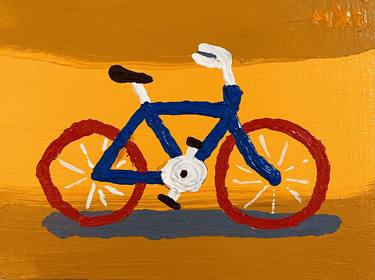 Original Bicycle Paintings by Bob Mathews