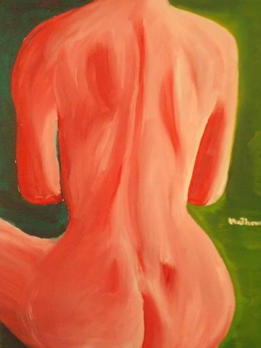 Original Modern Nude Paintings by Bob Mathews