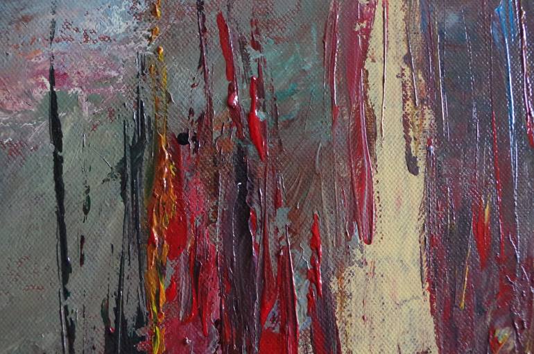 Original Abstract Nature Painting by Beta Sudnikowicz