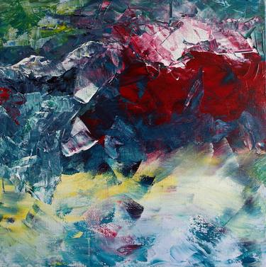 Original Expressionism Abstract Paintings by Beta Sudnikowicz