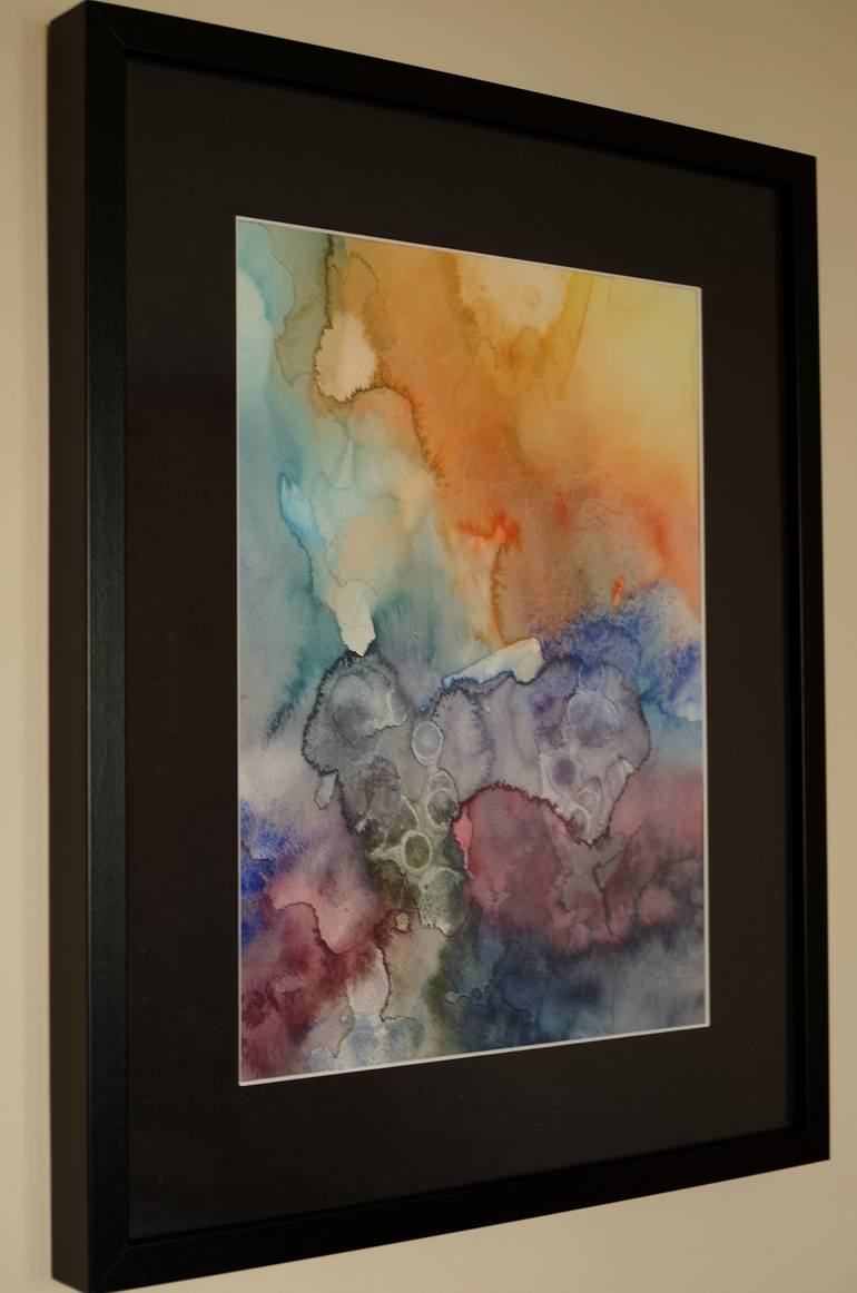 Original Abstract Painting by Beta Sudnikowicz