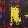 Acrylic on canvas, varnish. Journey into the unknown. Inscrutable future...