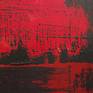 Acrylic on canvas, varnish. Journey into the unknown. Inscrutable future...