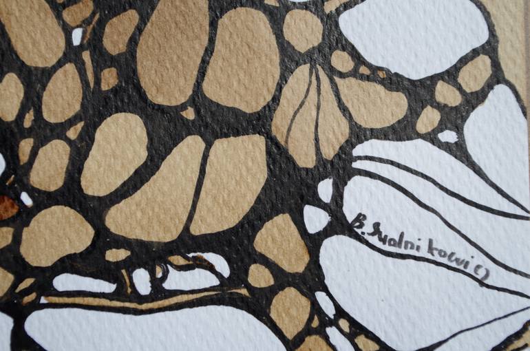 Original Expressionism Abstract Painting by Beta Sudnikowicz