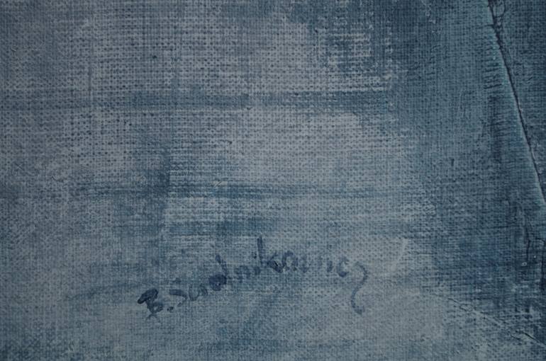 Original Impressionism Abstract Painting by Beta Sudnikowicz