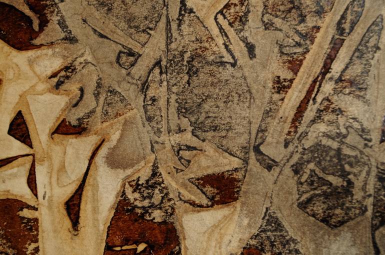 Original Expressionism Abstract Painting by Beta Sudnikowicz