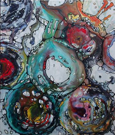 Original Expressionism Abstract Paintings by Beta Sudnikowicz