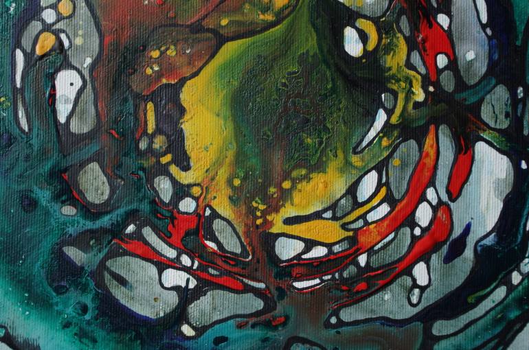 Original Expressionism Abstract Painting by Beta Sudnikowicz