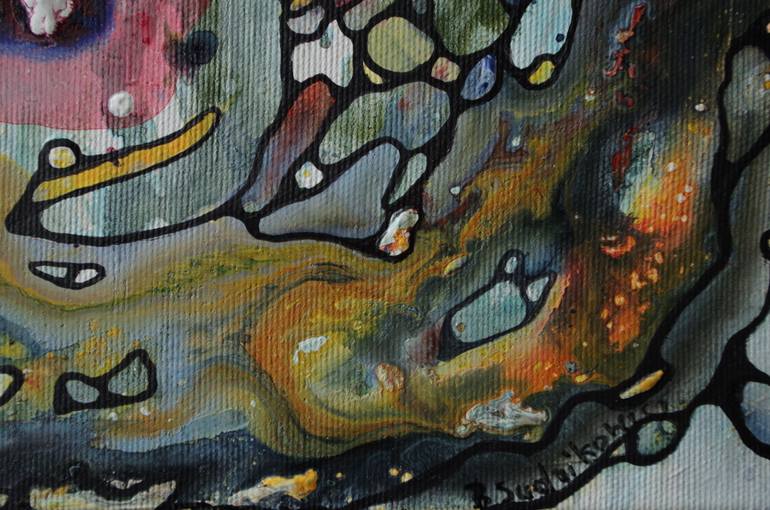 Original Expressionism Abstract Painting by Beta Sudnikowicz