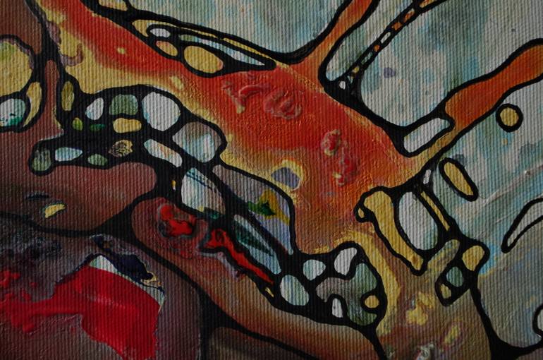 Original Expressionism Abstract Painting by Beta Sudnikowicz