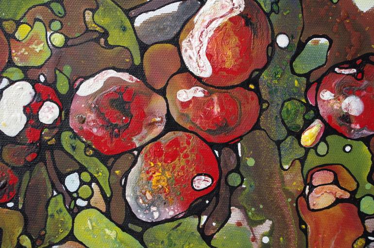 Original Expressionism Nature Painting by Beta Sudnikowicz