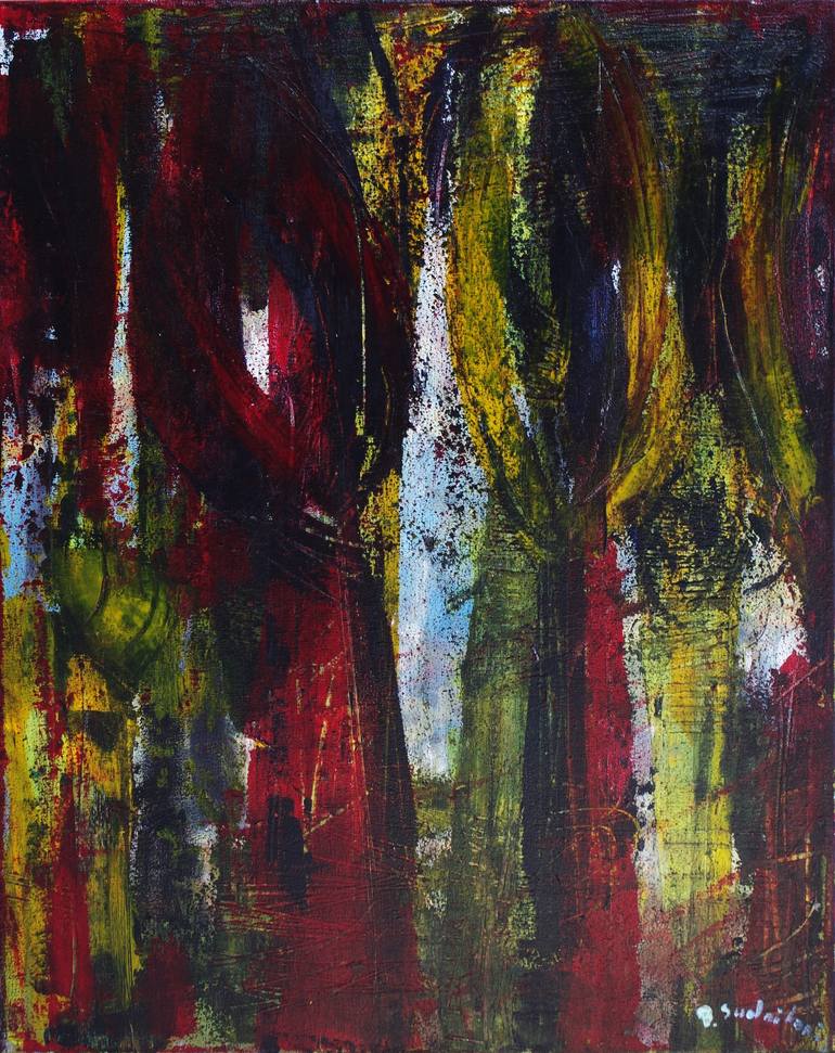 The Magic Forest Painting By Beta Sudnikowicz Saatchi Art