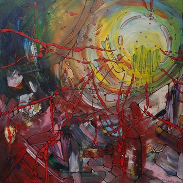 Original Abstract Paintings by Beta Sudnikowicz