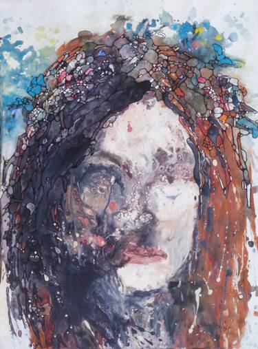Print of Expressionism Portrait Paintings by Beta Sudnikowicz