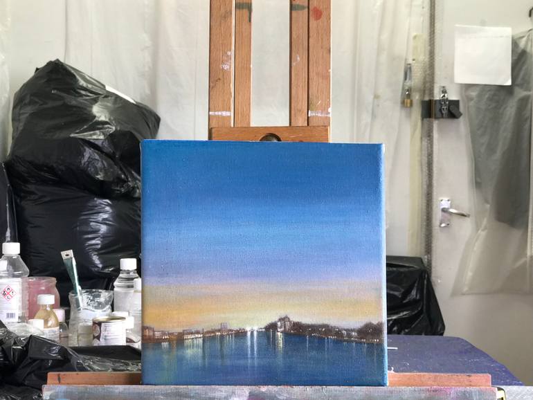 Original Figurative Landscape Painting by Frooza Clarke