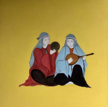 Print of Women Paintings by Frooza Clarke