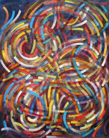 Original Abstract Paintings by Russell Thurston