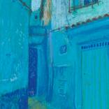 Blue Street in Chefchaouen by Julia Khoroshikh
