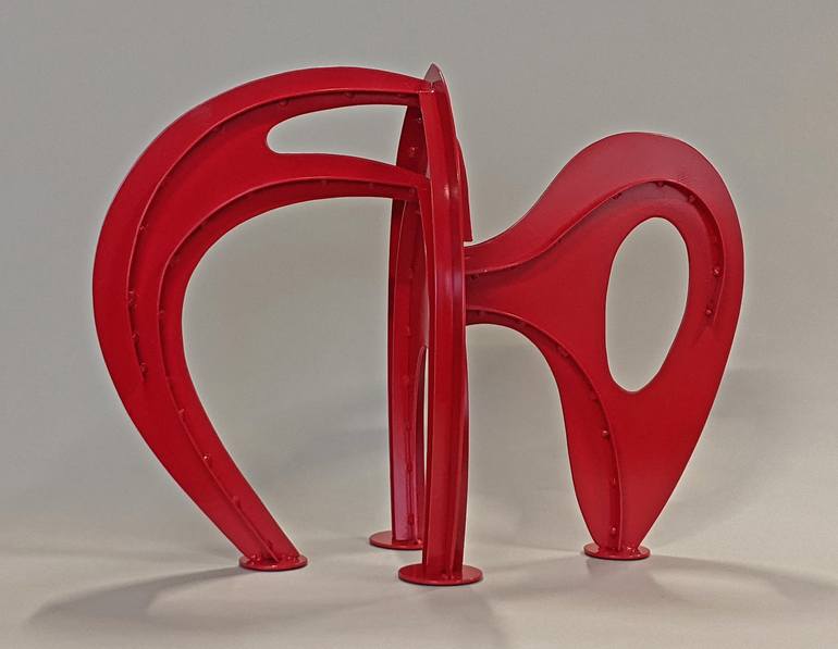 Original 3d Sculpture Abstract Sculpture by Mindy and Paul RodmanWhite