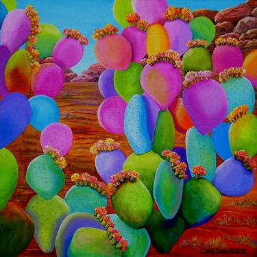 Prickly Pear Cactus~Eye Candy thumb