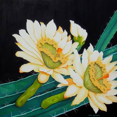 Original Floral Paintings by Carol Sabo