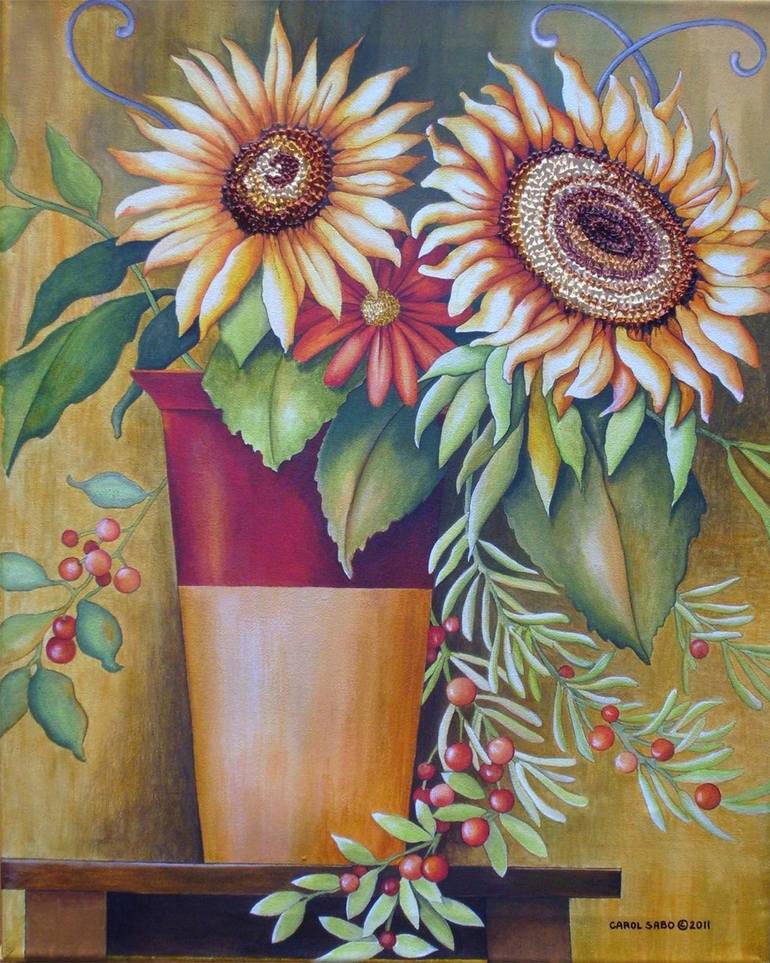 Original Realism Still Life Paintings by Carol Sabo