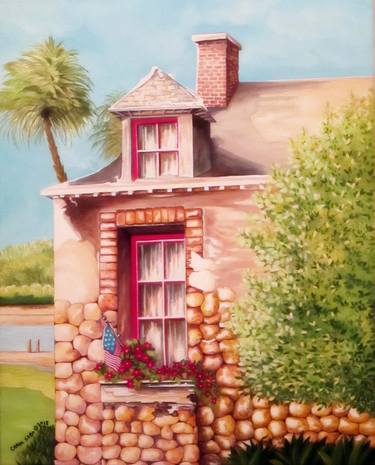 Original Realism Architecture Paintings by Carol Sabo