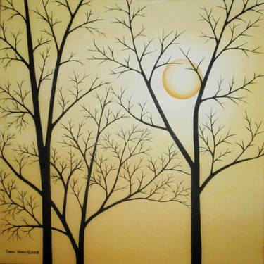 Original Realism Tree Paintings by Carol Sabo
