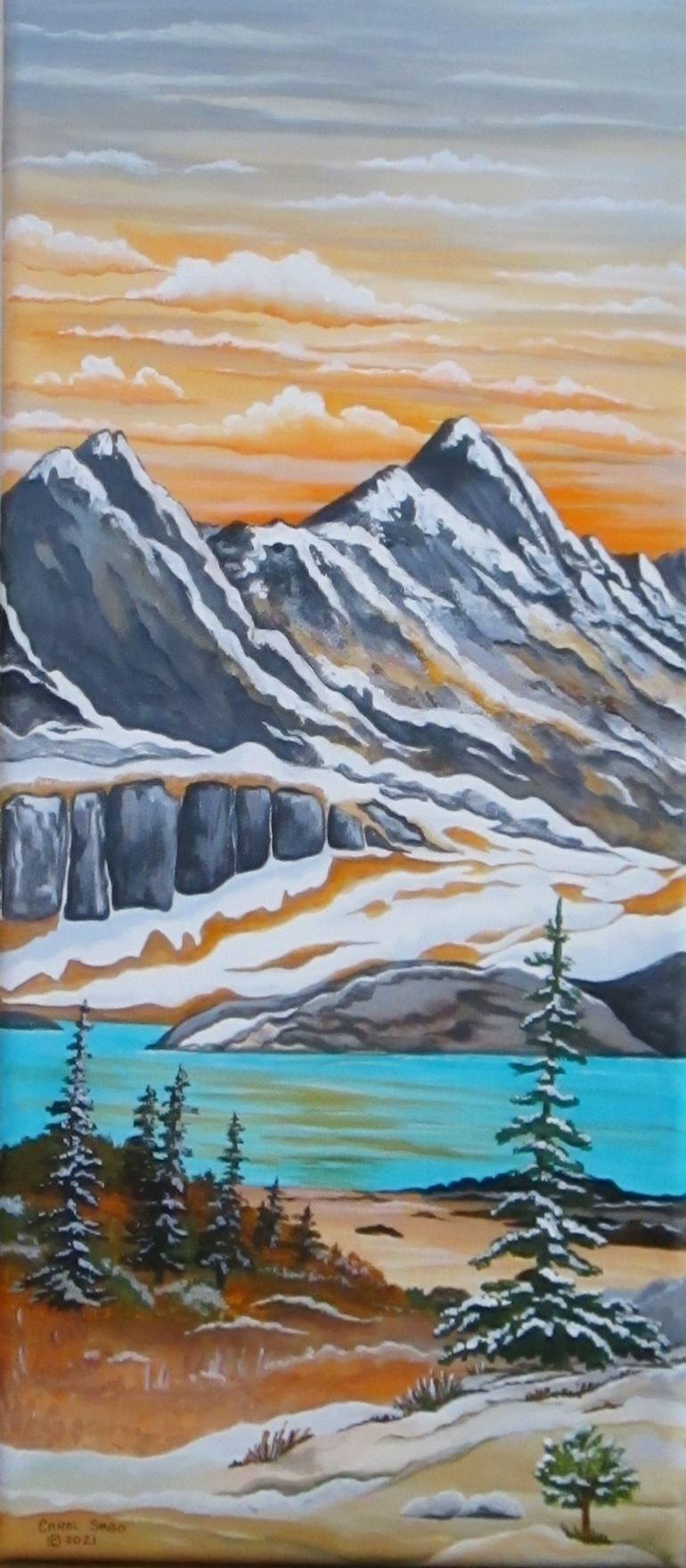 Original Realism Landscape Paintings by Carol Sabo