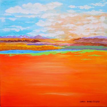 Original Expressionism Landscape Paintings by Carol Sabo