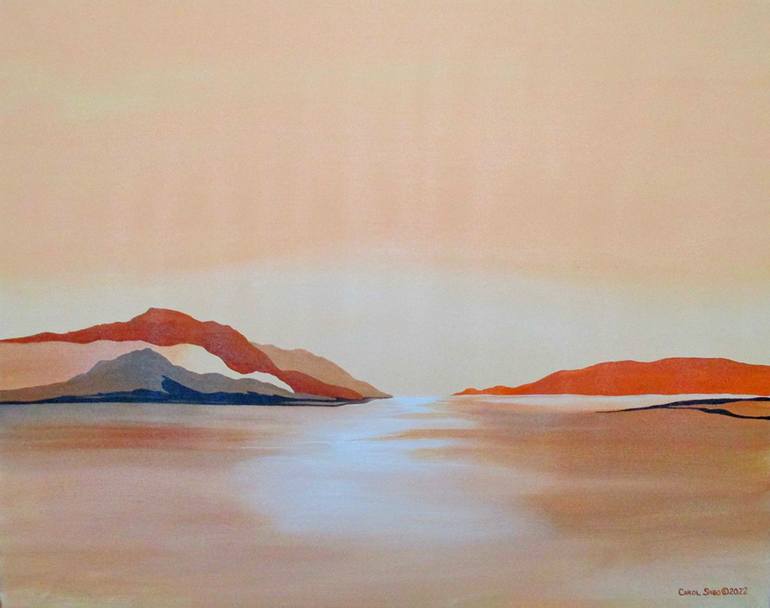 Original Abstract Expressionism Abstract Paintings by Carol Sabo
