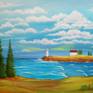 Standing Watch Painting by Carol Sabo | Saatchi Art