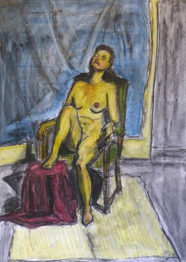 Print of Nude Drawings by Tony Hull