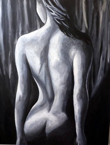 Original Conceptual Nude Paintings by Rosie Sherman