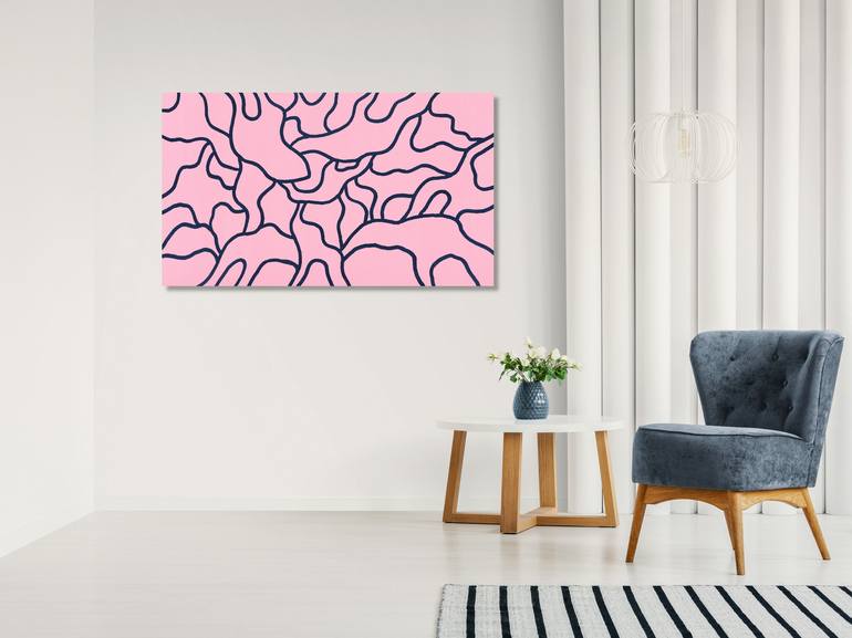 Original Conceptual Abstract Painting by Marina Krylova