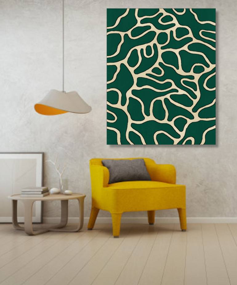 Original Conceptual Abstract Painting by Marina Krylova