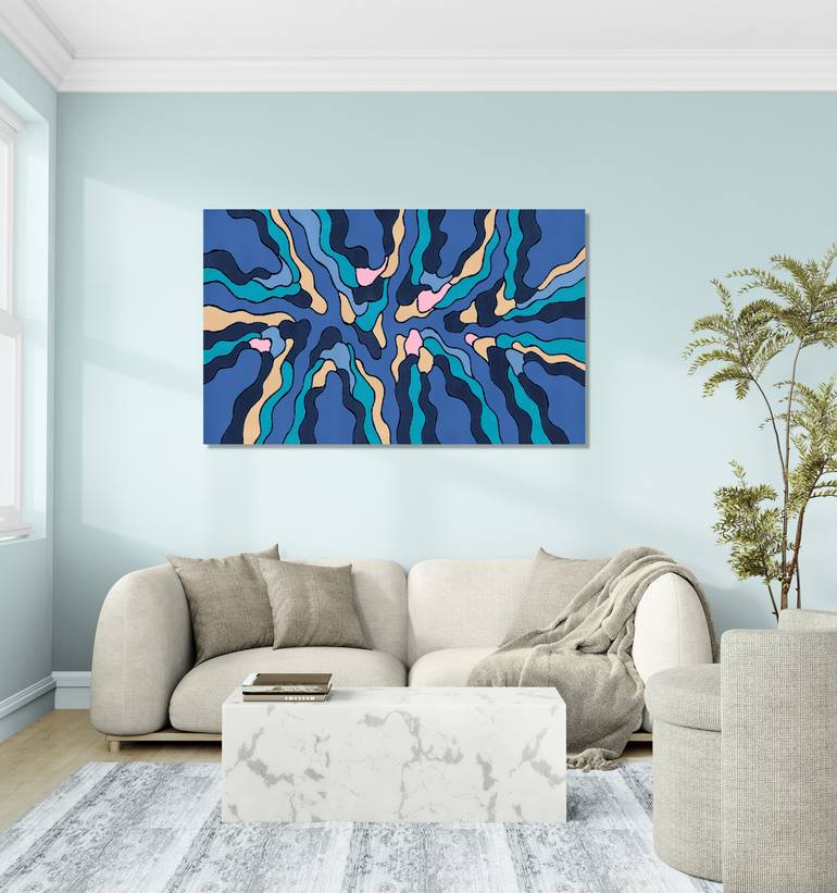 Original Minimalism Abstract Painting by Marina Krylova