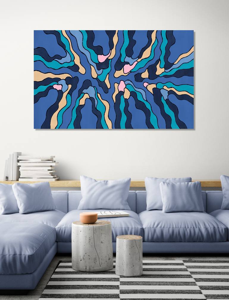 Original Minimalism Abstract Painting by Marina Krylova