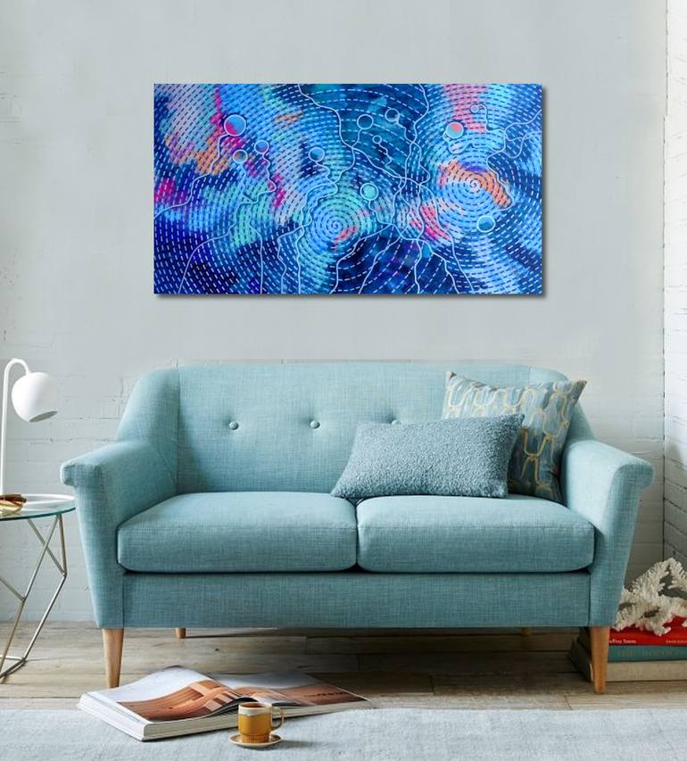 Original Conceptual Abstract Painting by Marina Krylova