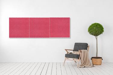 Meditation #18. Triptych. Size: 60x180 cm (60x60 cm x 3 pieces) thumb