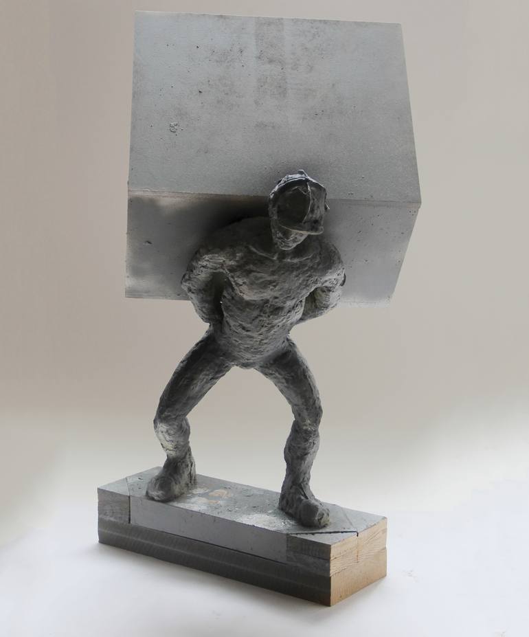 Original Figurative Men Sculpture by Tania Askar