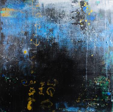 Original Abstract Expressionism Abstract Painting by Laura Spring
