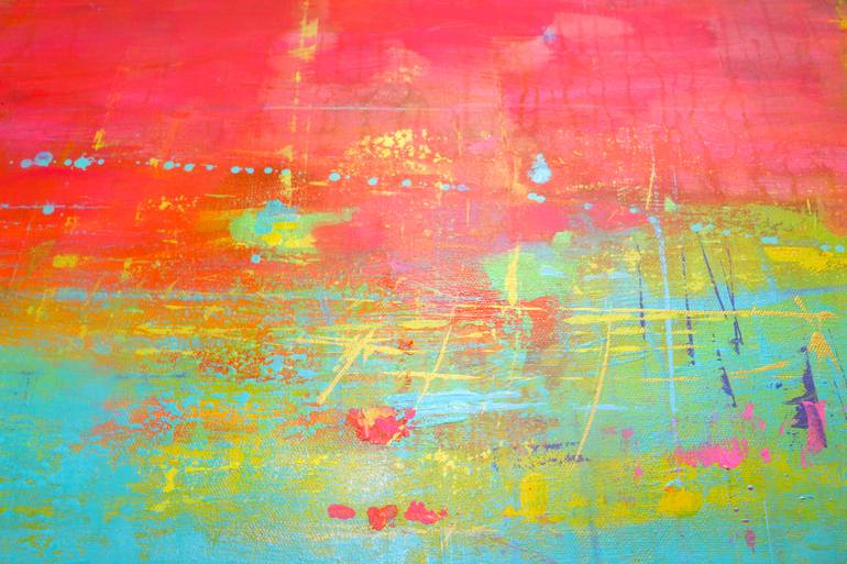 Original Contemporary Abstract Painting by Laura Spring
