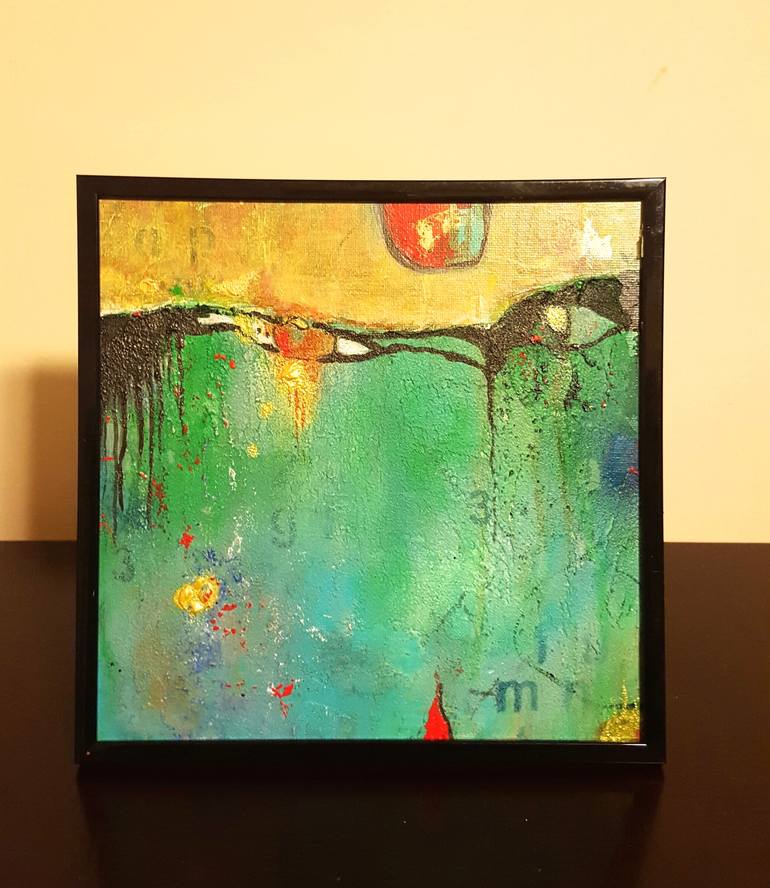 Original Modern Abstract Painting by Laura Spring